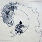 DRAGON SURF Japan Irezumi Tattoo RONIN Yakuza Tokyo Surfing T-Shirt S Cream