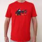 FOOD CHAIN Fun New CISSE T-Shirt Asian XXL Red BNWT!