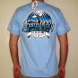 LAHAINA MAUI Aloha PRIERE Hawaii Surf T-shirt M Medium Blue
