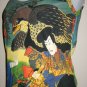 Hayabusa Samurai Japan Ukiyoe Art Print Shirt Singlet TANK TOP Misses S Small