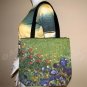 IRISES Van Gogh Long Sleeve Fine Art Print T Shirt Misses Size M Medium