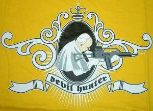 DEVIL HUNTER New CISSE T-Shirt Slim Asian XL BNWT Yellow