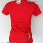 BOTTLECAP NIGHTMARE Cap Sleeve CISSE Disco Party Rave T-Shirt Misses S Small Red