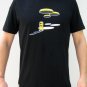 BOTTLECAP NIGHTMARE Cap Sleeve CISSE Disco Party Rave T-Shirt Misses S Small Red