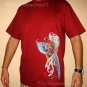 BRILLIANT PHOENIX New RONIN Japan T-Shirt L Red BNWT!