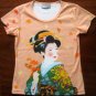 AUTUMN GEISHA Japan Art Print Bag Sling Purse Tote S Small