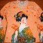 AUTUMN GEISHA Japan Art Print Bag Sling Purse Tote S Small