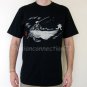 URASHIMA TARO Japanese Tale RONIN Japan T-shirt S Small Black