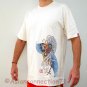 BRILLIANT PHOENIX RONIN Japan T-Shirt M Cream