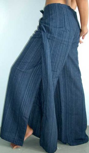 plus size wrap pants