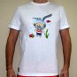 CISSE DIVER Fun Cotton T-shirt Slim Asian L White Disco Party Rave
