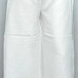 Thai Yoga Trousers FREESIZE Silky Rayon Wrap Dance Pants WHITE