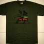 RASTA PEACE ONE LOVE Roots Reggae Lion T-Shirt XXL Green
