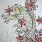 MOMIJI Maple Japanese KOI Fish Irezumi Biker Tattoo Shirt Unisex M Short Sleeve