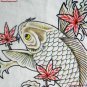 MOMIJI Maple Japanese KOI Fish Irezumi Biker Tattoo Shirt Unisex M Short Sleeve