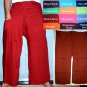 Thai Fisherman Yoga Pants FREESIZE Rayon BUDDHA ORANGE