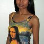MONA LISA Leonardo Da Vinci Fine Art Print TANK TOP Misses S