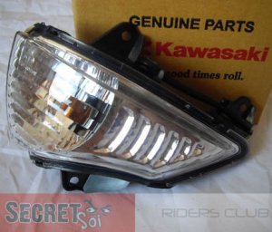 Kawasaki Ninja 650R ER6n ER6f LEFT FRONT TURN SIGNAL Assembly OEM 23040-0097 2009 2010 2011