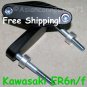 Kawasaki ER6n ER6f Ninja 650R Rear Frame Sliders 09 10 11
