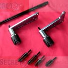 Kawasaki Ninja 650R ER6f No Cut Frame Sliders 2009 2010 2011 SILVER Kawiforums TonyBKK