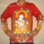 GUANIM Goddess of Mercy LONG SLEEVE Hindu Buddha PN T Shirt MENS L Large