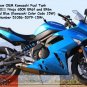 Kawasaki 51086-5379-15W Ninja 650R ER6f ER6n OEM GAS FUEL TANK Metallic Island Blue 09 10 11