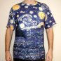 POPPIES Claude Monet Fine Art Print Cap Sleeve PN T shirt Misses Size XL