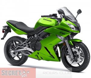 Kawasaki Ninja 650R OEM RH RIGHT TAIL FAIRING Candy Lime Green 36040-0082-15P 09 10 11