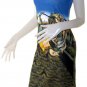 DADDY LONGLEGS HOPE Salvador Dali Hand Print Fine Art Dress Misses Size L Large 12-14