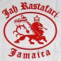 JAH RASTAFARI JAMAICA Roots Reggae Irie Dub Lion T-Shirt M White
