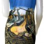 HOPE Salvador Dali Hand Print DADDY LONGLEGS Fine Art Dress Misses Size M 8-10