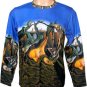HOPE Salvador Dali Hand Print DADDY LONGLEGS Fine Art Dress Misses Size M 8-10