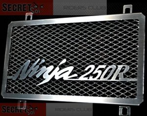 Kawasaki Ninja 250R EX250 Aluminum Radiator Guard 2008-2011
