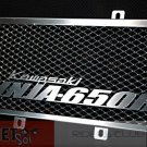 Kawasaki Ninja 650R Aluminum Logo Radiator Guard 09 10 11