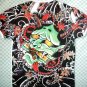 ONI Devil Japan IREZUMI Tattoo SHORT Sleeve T Shirt Unisex XL
