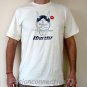 RONIN STREET WEAR Japanese ONI Devil Yakuza T-Shirt S Cream