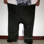 PLUS SIZE Thai XXXL Cotton Drill Fisherman Yoga Pants GREEN Stripe