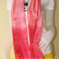 Thai Hand Craft Silk Fabric Scarf New RED and PINK