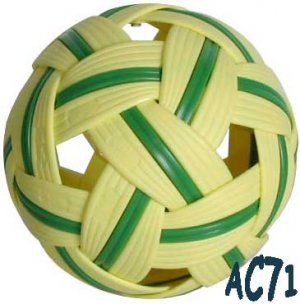 Traditional Thai Malay Sepak TAKRAW Competion Grade Kick Volleyball Sport Football