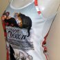 CLINIQUE CHERON Singlet STEINLAN Art Print TANK TOP Misses Size XL