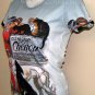 CLINIQUE CHERON New STEINLAN Fine Art Print T Shirt Misses Size XL