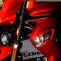 Kawasaki ER6n Aluminum Logo Radiator Guard Heavy Duty 09 10 11
