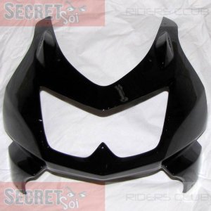 Kawasaki 55028-0153-H8 Ninja 250R EX250 OEM UPPER COWLING EBONY BLACK 2008-2012