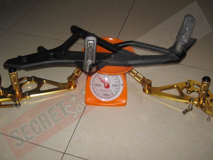 Kawasaki Ninja 650R ER6n ER6f Aluminum RACE REARSETS + Pax Pegs 09 10