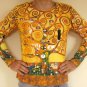 TREE of LIFE Gustav Klimt Long Sleeve Fine Art Print T Shirt Misses S Small
