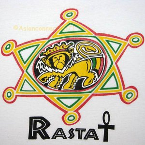 RASTA LION of JUDAH New Roots REGGAE T-shirt XXL White