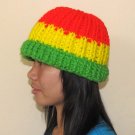 Hand Knit Roots Rasta REGGAE Rastafari Hat Cap Tam NEW!