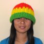 Hand Knit Roots Rasta REGGAE Rastafari Hat Cap Tam NEW!