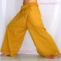 Thai PLUS SIZE Cotton Fisherman Pants XXXL AMBER Stripe