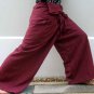 Thai PLUS SIZE Cotton Fisherman Pants XXXL AMBER Stripe